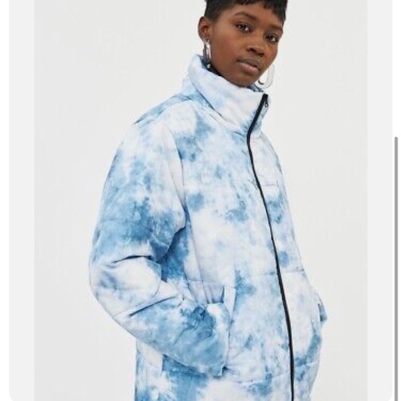Need Supply Co Which We Want Oversized Tie Dye Puffer Sz M - Picture 2 of 5